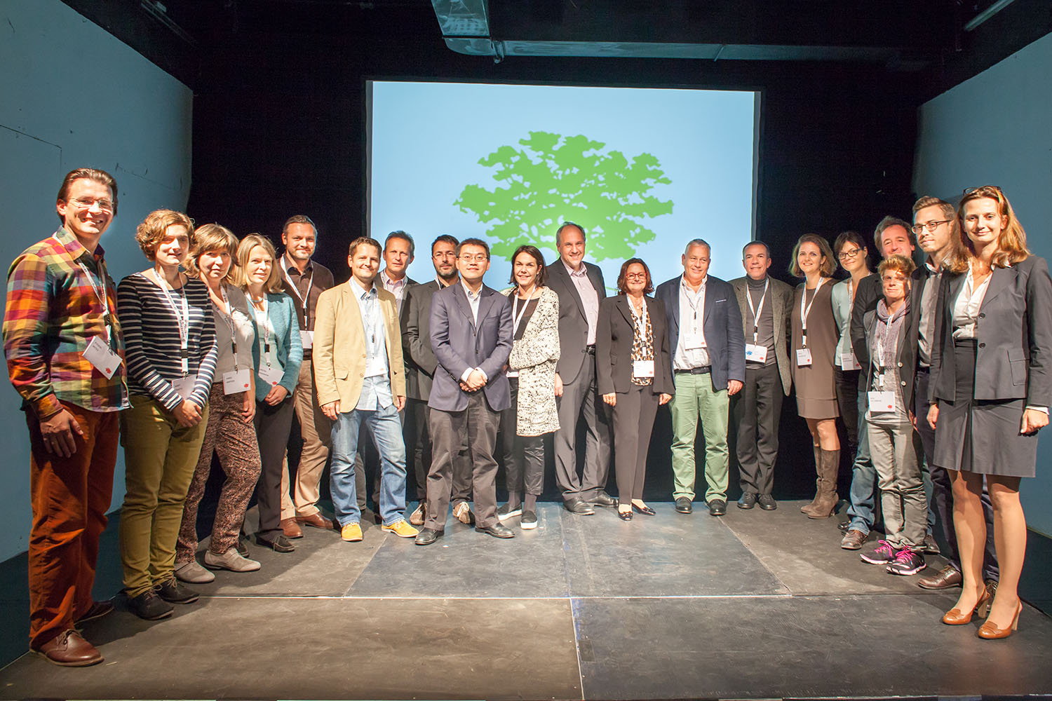All 22 participants of the Ashoka Leadership Program at it´s launch event 1st October 2015